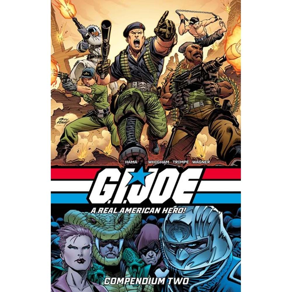 GI JOE A REAL AMERICAN HERO COMPENDIUM VOL 2 TPB ANDY KUBERT & LAURA MARTIN COVER