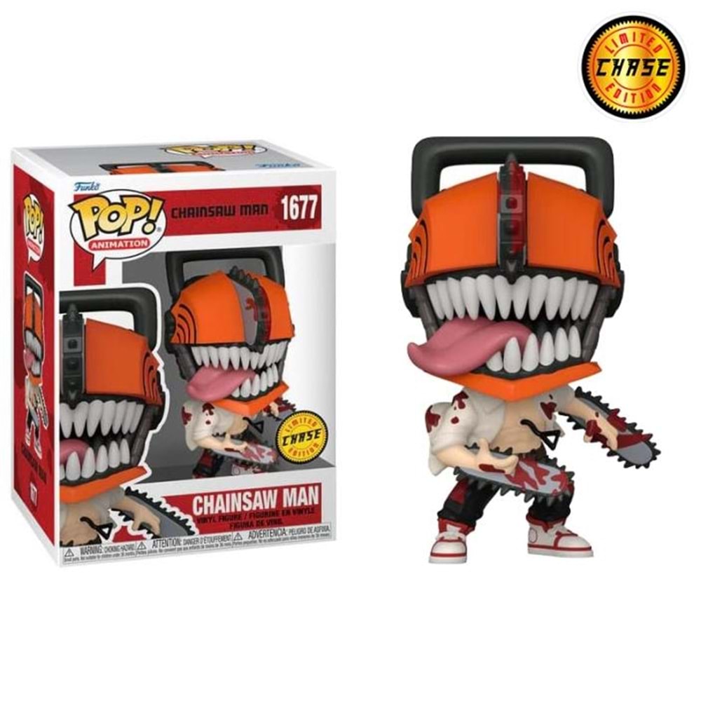 FUNKO POP ANIMATION CHAINSAW MAN CHAINSAW MAN CHASE EDITION 1677