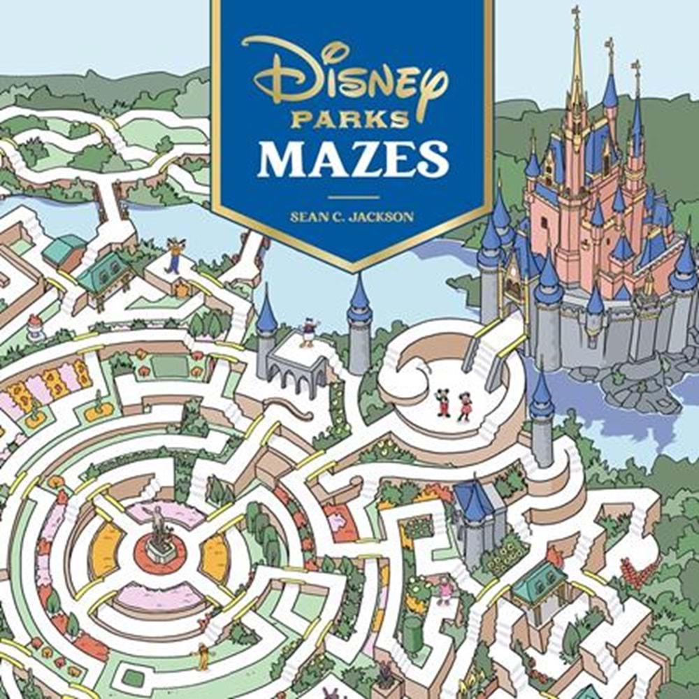 DISNEY PARKS MAZES TPB