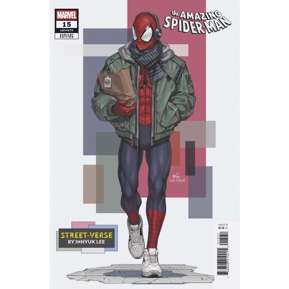 AMAZING SPIDER-MAN (2025) # 15 INHYUK LEE STREET-VERSE VARIANT