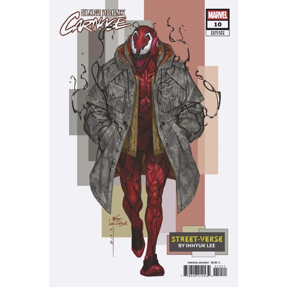 EDDIE BROCK CARNAGE #10 INHYUK LEE STREET-VERSE VARIANT