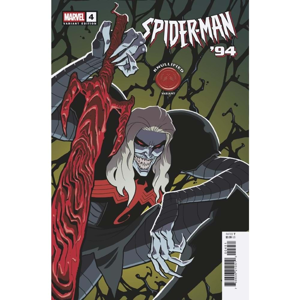 SPIDER-MAN 94 #4 JUSTIN MASON KNULLIFIED VARIANT
