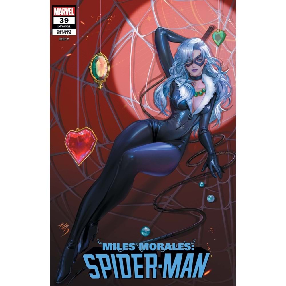 MILES MORALES SPIDER-MAN (2022) # 39 FAN YANG BLACK CAT VARIANT