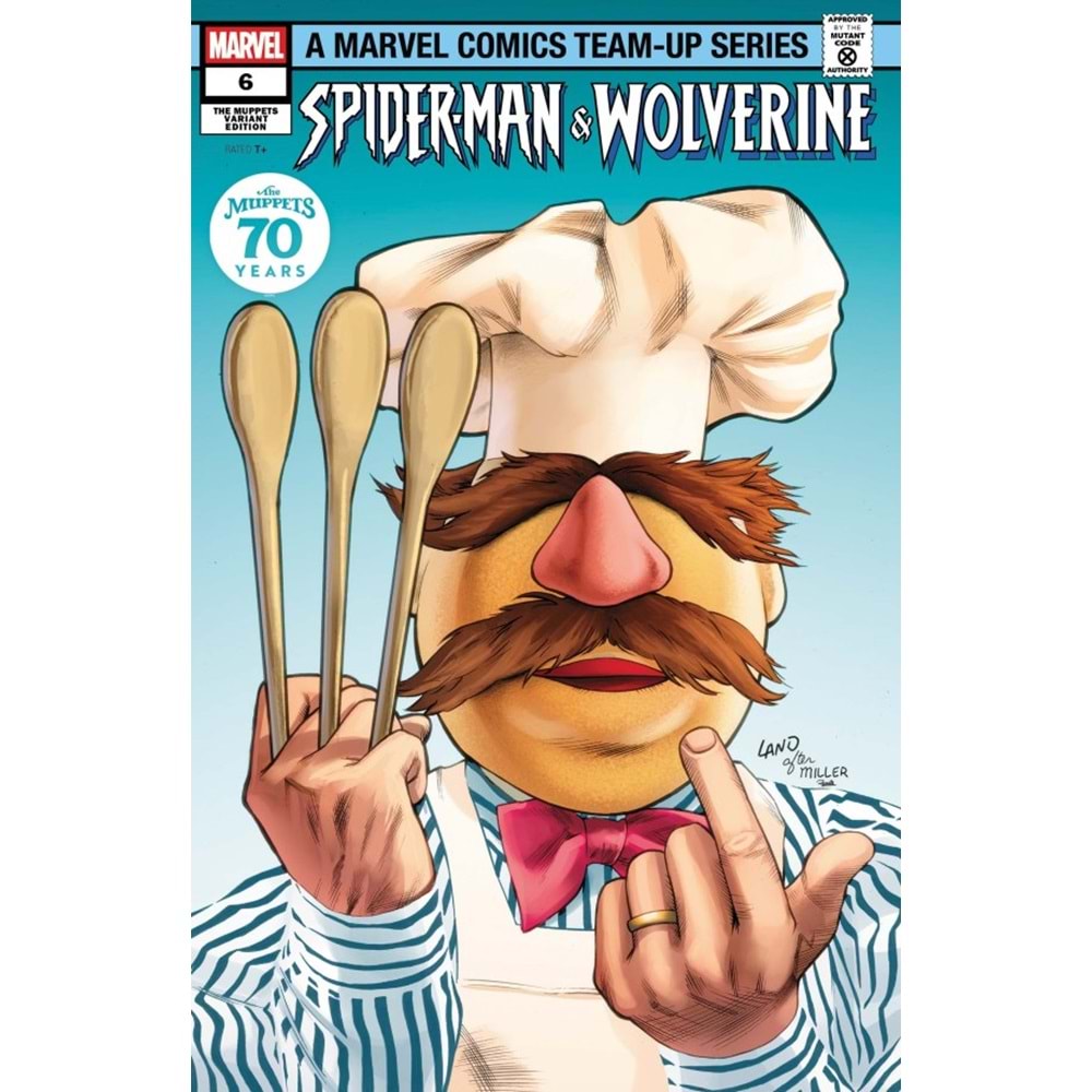 SPIDER-MAN AND WOLVERINE (2025) # 6 GREG LAND MUPPETS VARIANT