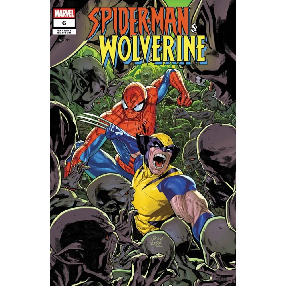 SPIDER-MAN AND WOLVERINE (2025) # 6 CARLOS GOMEZ VARIANT