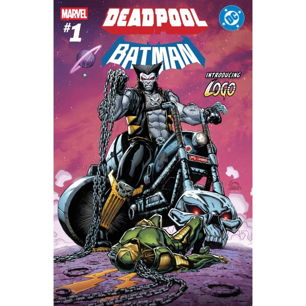 MARVEL DC DEADPOOL BATMAN #1 SECOND PRINTING RYAN STEGMAN VARIANT