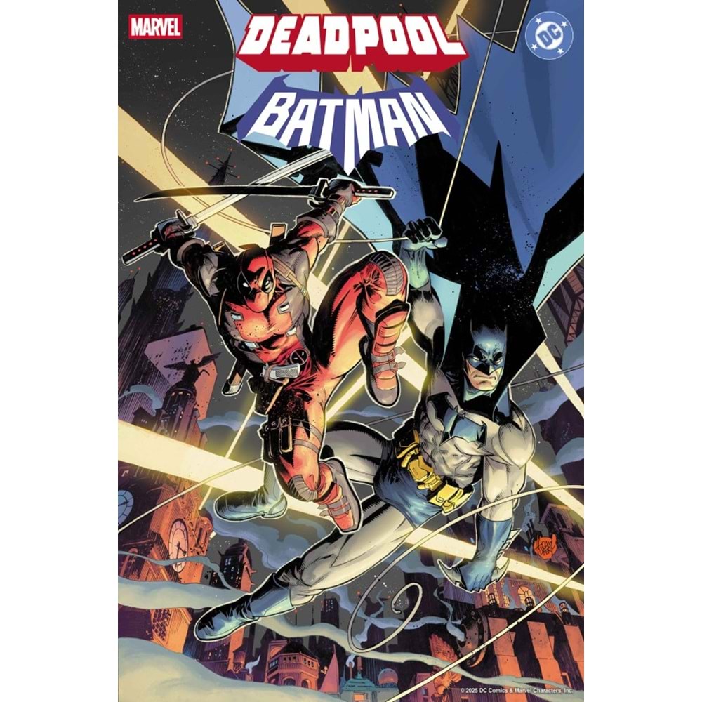 MARVEL DC DEADPOOL BATMAN #1 THIRD PRINTING ADAM KUBERT VARIANT
