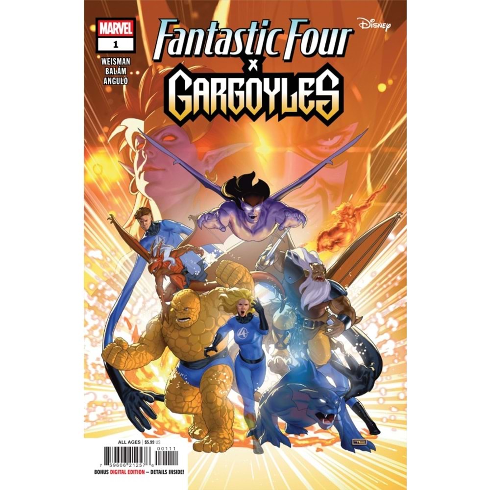 FANTASTIC FOUR X GARGOYLES #1