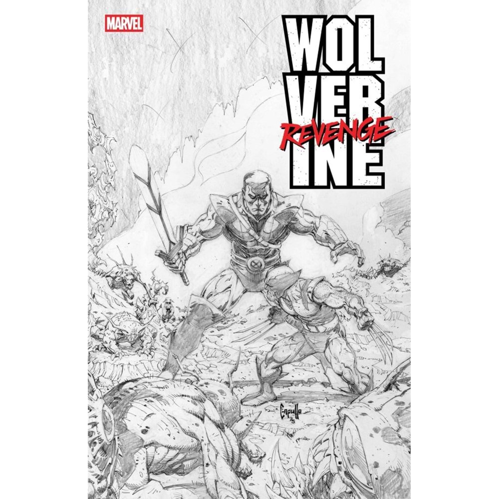WOLVERINE REVENGE RED BAND RAW BLACK AND WHITE EDITION #5 (OF 5) [POLYBAGGED]