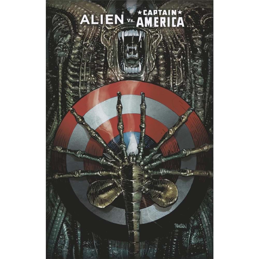 ALIEN VS CAPTAIN AMERICA #1 DAN PANOSIAN FOIL VARIANT