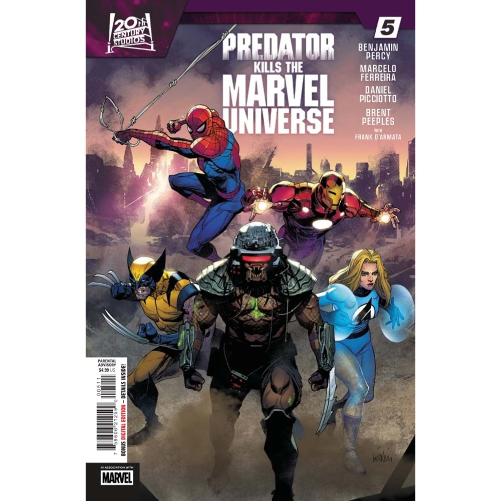 PREDATOR KILLS THE MARVEL UNIVERSE #5