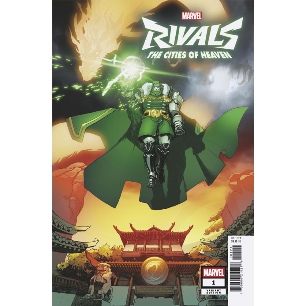 MARVEL RIVALS THE CITIES OF HEAVEN #1 MARCO FERRARI VARIANT