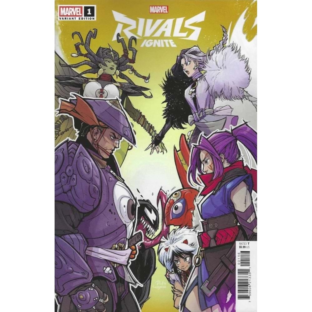 MARVEL RIVALS IGNITE #1 1:25 RICKIE YAGAWA VARIANT