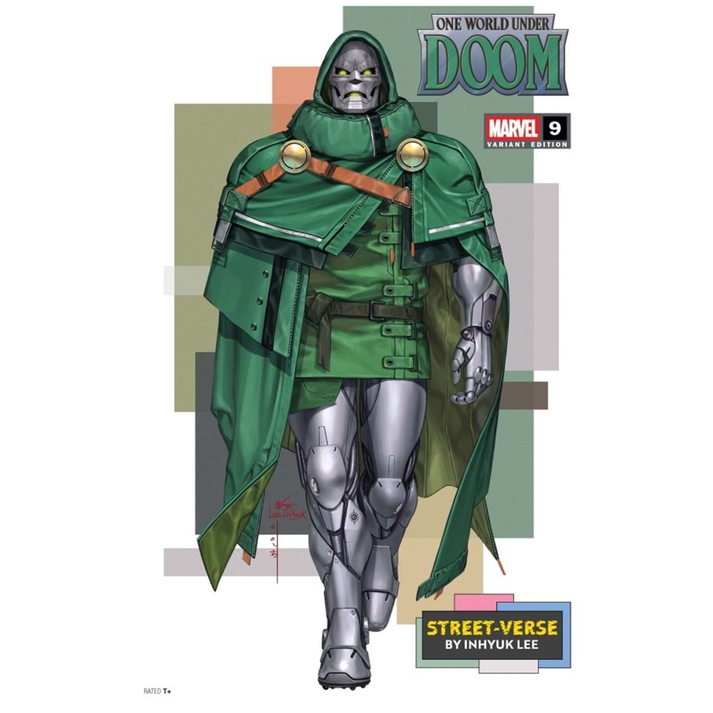ONE WORLD UNDER DOOM #9 (OF 9) INHYUK LEE STREET-VERSE VARIANT