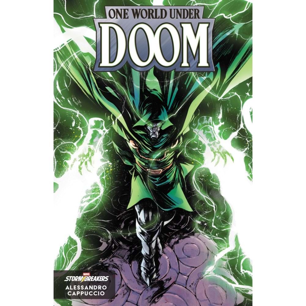 ONE WORLD UNDER DOOM #8 (OF 9) ALESSANDRO CAPPUCCIO STORMBREAKERS NEW CLASS VARIANT