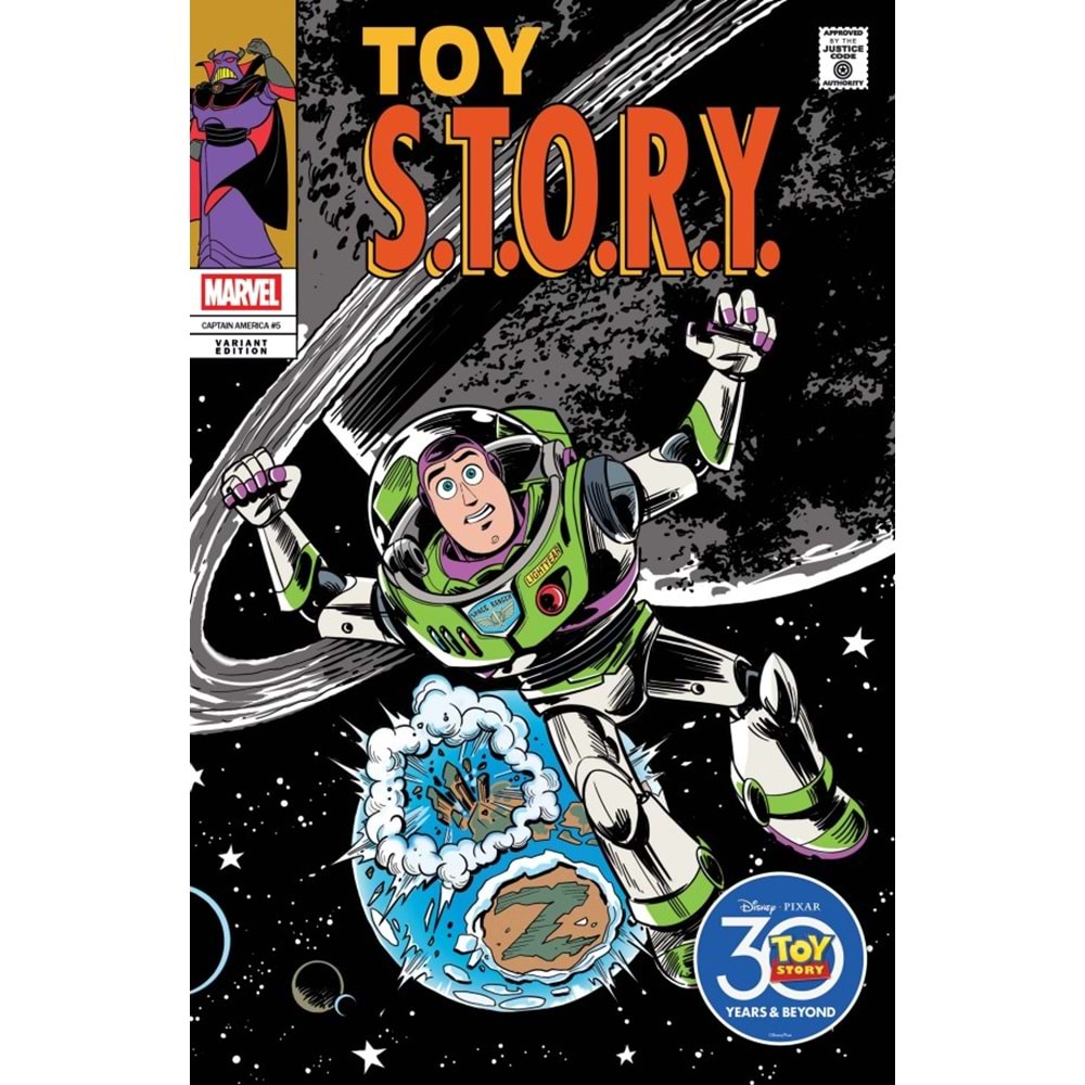 CAPTAIN AMERICA (2025) #5 MARCO FORCELLONI PIXAR TOY STORE HOMAGE VARIANT