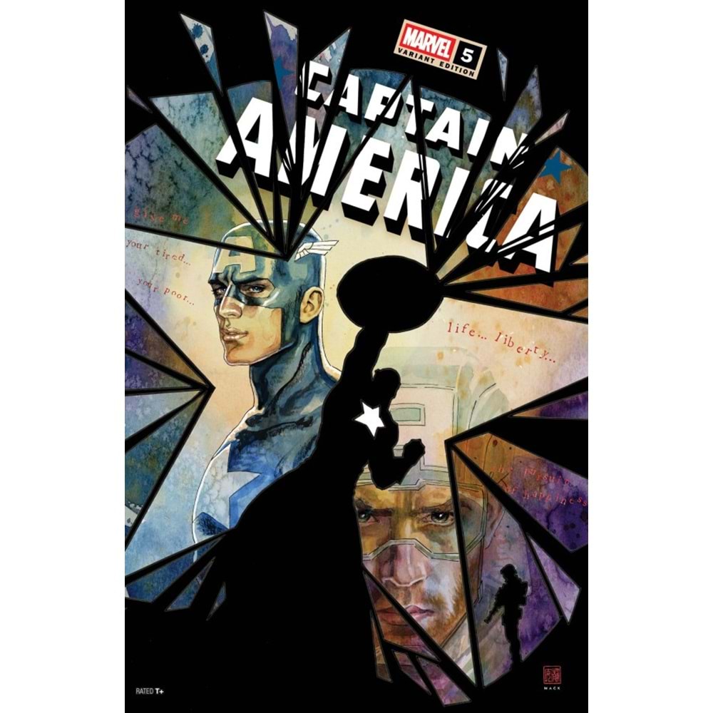 CAPTAIN AMERICA (2025) #5 DAVID MACK VARIANT