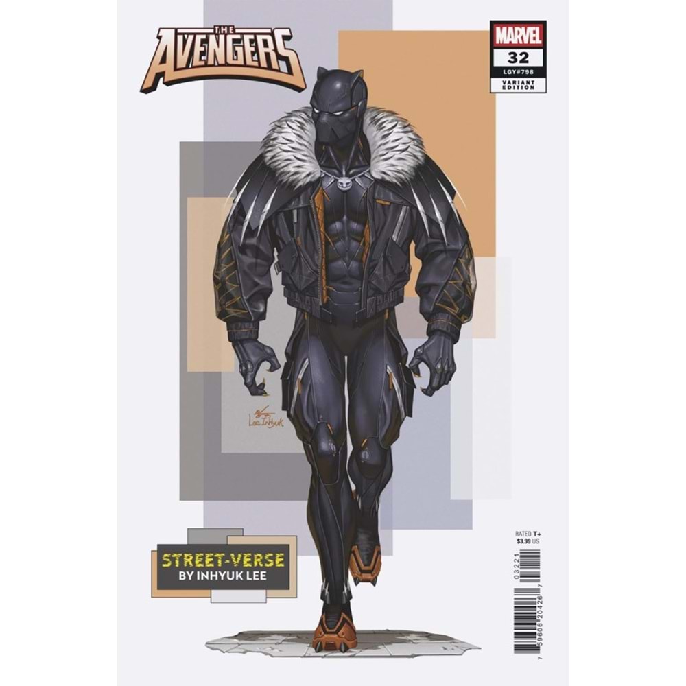 AVENGERS (2023) # 32 INHYUK LEE STREET-VERSE VARIANT