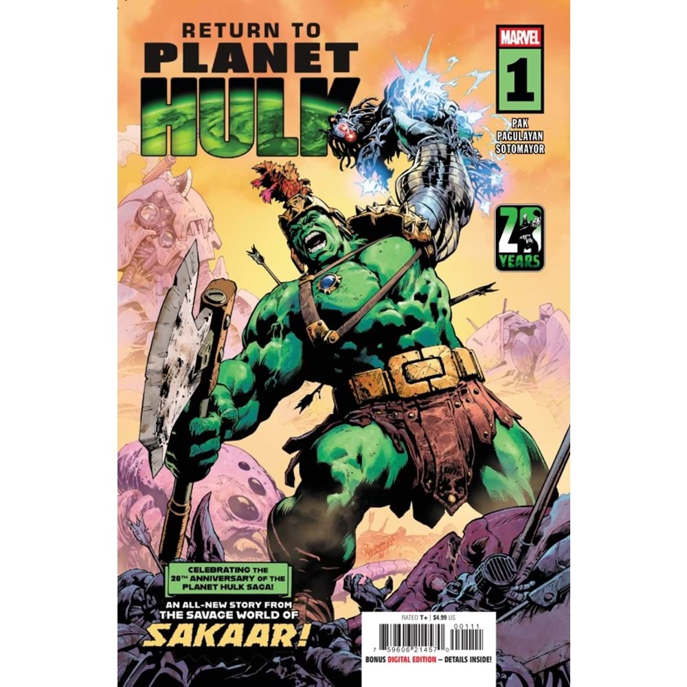 RETURN TO PLANET HULK #1