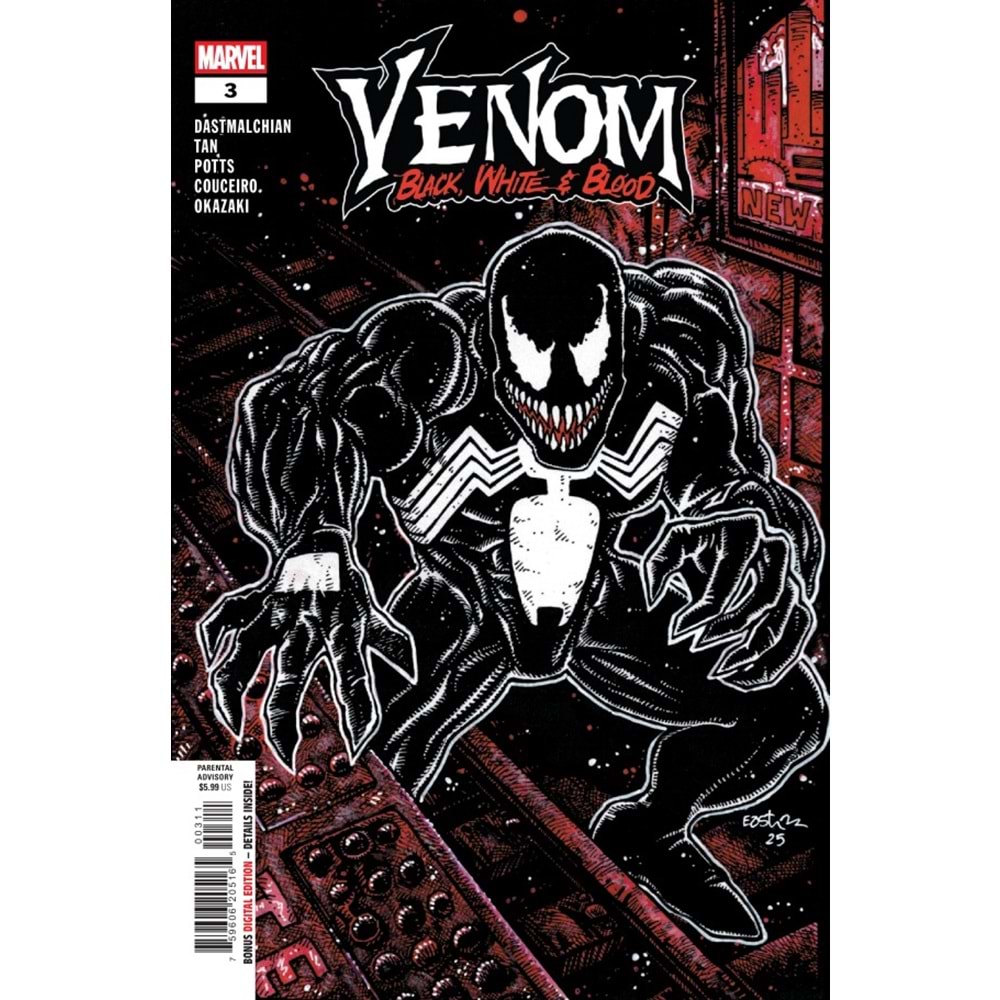 VENOM BLACK WHITE BLOOD #3