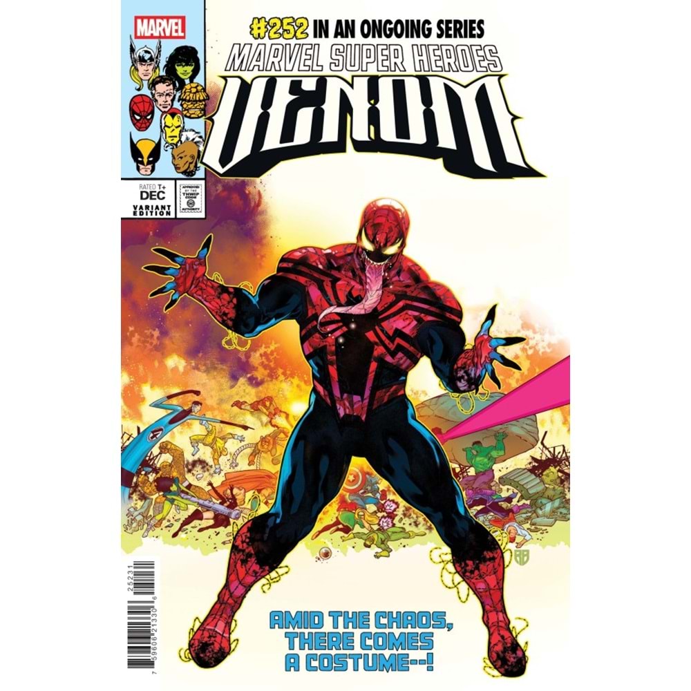 VENOM #252 R B SILVA HOMAGE VARIANT
