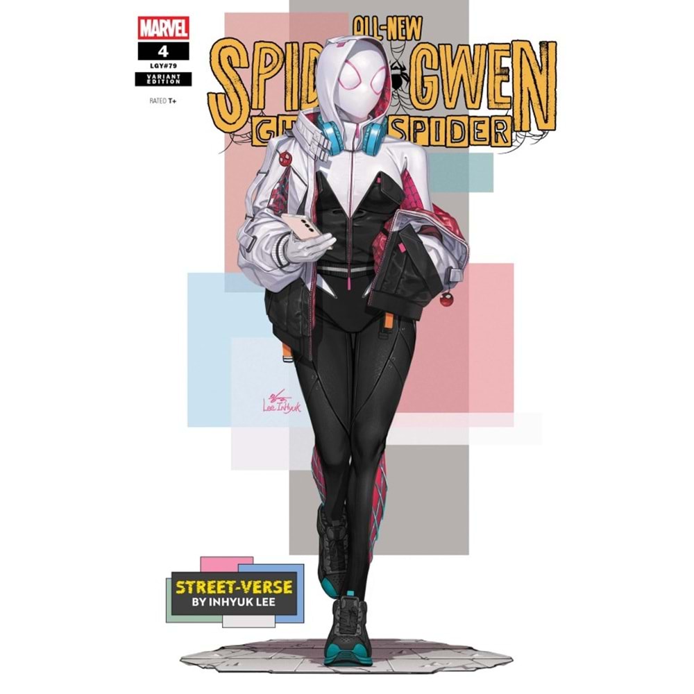 ALL NEW SPIDER-GWEN GHOST-SPIDER #4 INHYUK LEE STREET-VERSE VARIANT