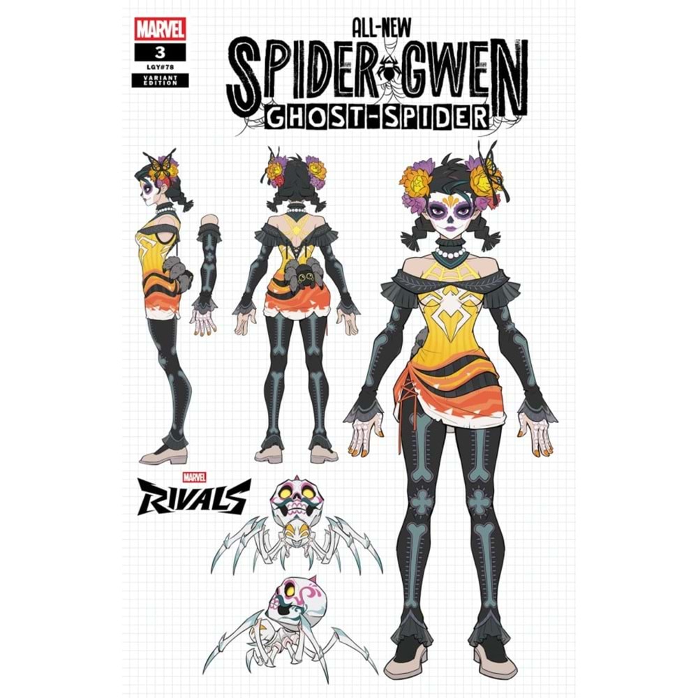 ALL NEW SPIDER-GWEN GHOST-SPIDER #3 NETEASE MARVEL GAMES MARVEL RIVALS VARIANT