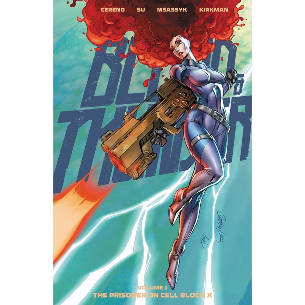 BLOOD & THUNDER VOL 1 THE PRISONER ON CELL BLOCK X TPB J SCOTT CAMPBELL DM EXC VARIANT