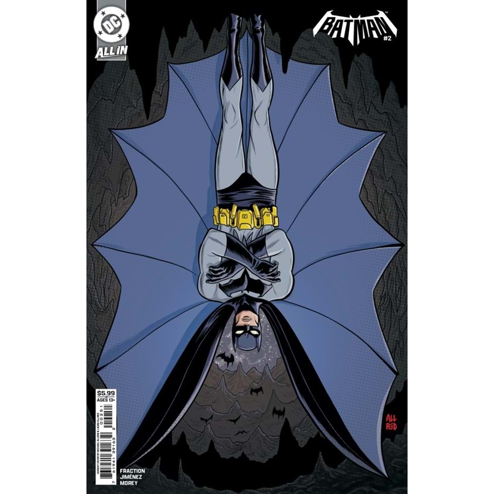 BATMAN (2025) #2 COVER E MICHAEL ALLRED CARD STOCK VARIANT