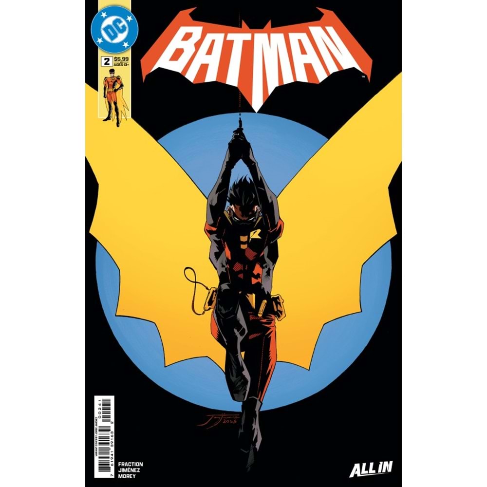 BATMAN (2025) #2 COVER D JORGE JIMENEZ CARD STOCK VARIANT