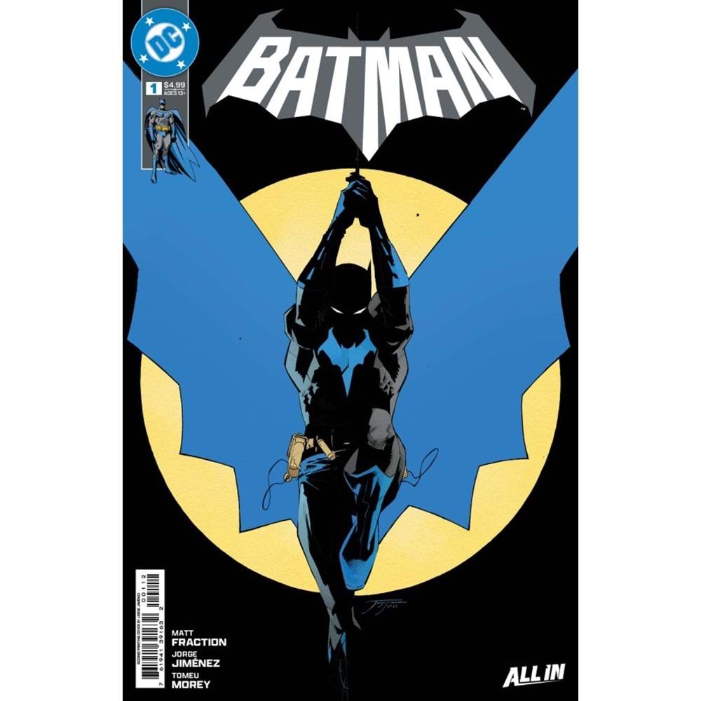 BATMAN (2025) #1 SECOND PRINTING COVER A JORGE JIMENEZ