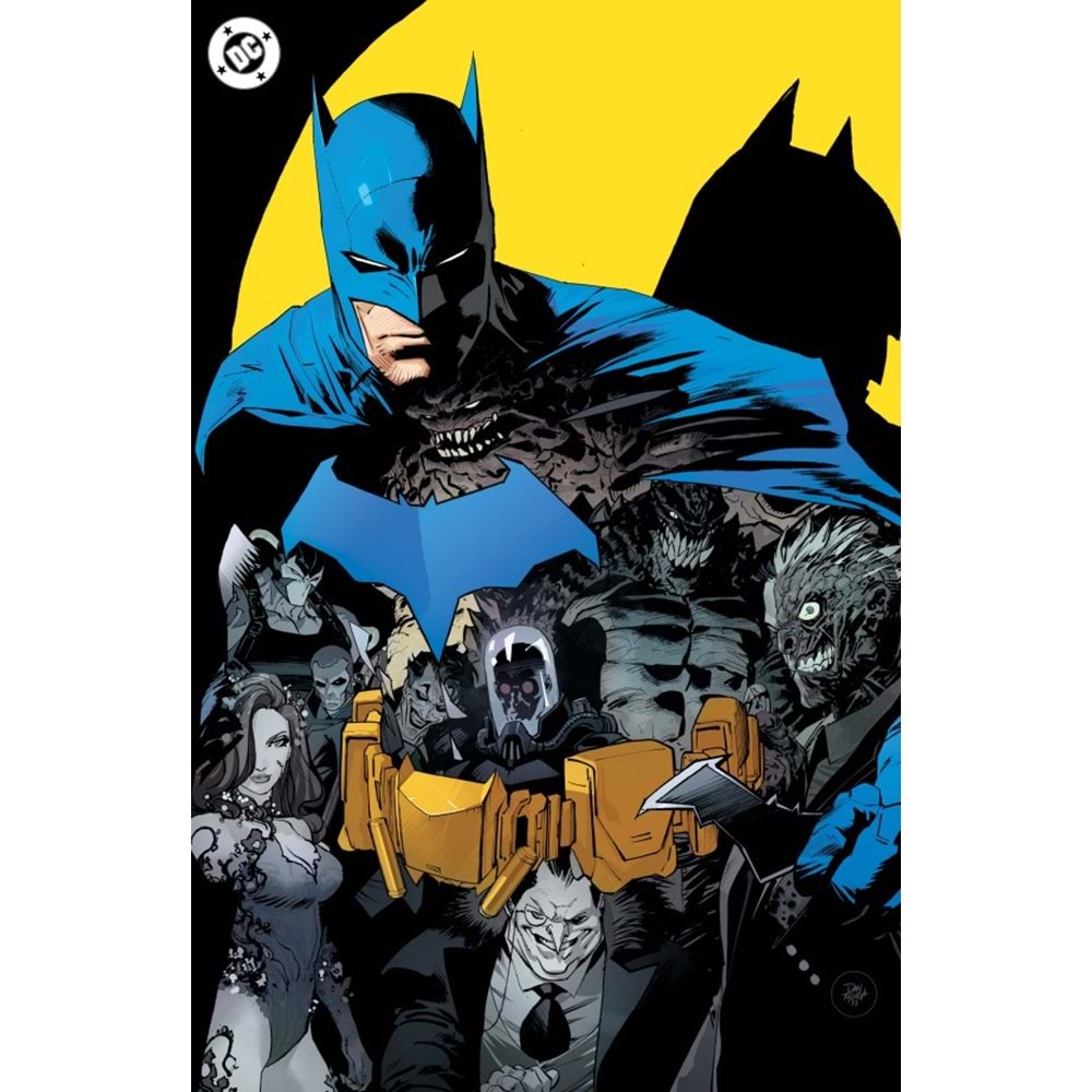 BATMAN (2025) #1 SECOND PRINTING COVER C DAN MORA FOIL VARIANT