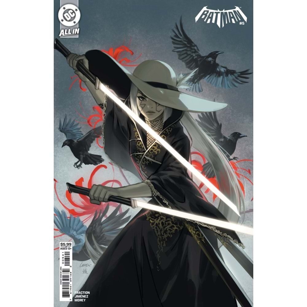 BATMAN (2025) #5 COVER D LESLEY LEIRIX LI CARD STOCK VARIANT