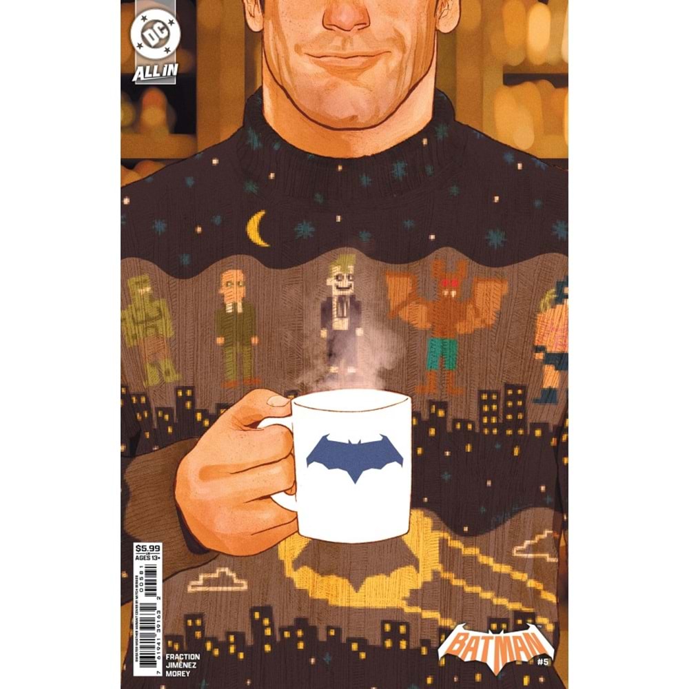 BATMAN (2025) #5 COVER F MITCH GERADS SWEATER WEATHER CARD STOCK VARIANT