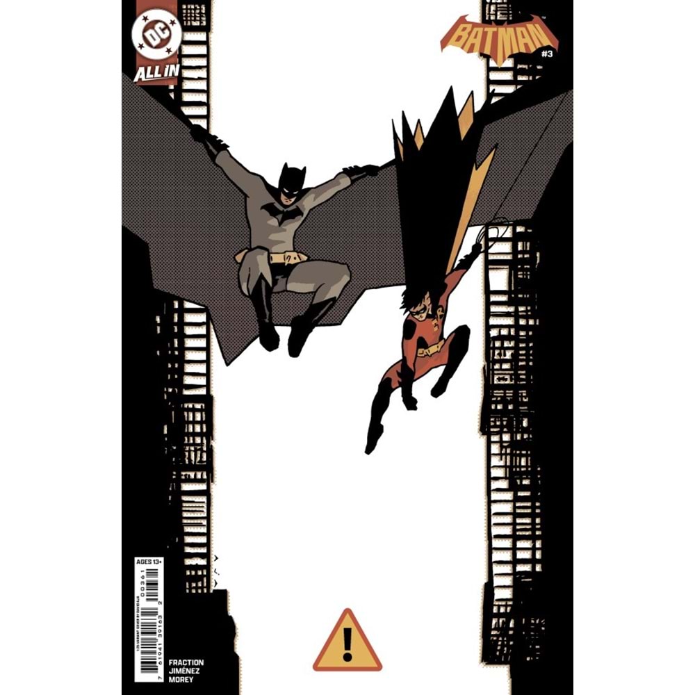 BATMAN (2025) #3 COVER H 1:25 DAVID AJA CARD STOCK VARIANT