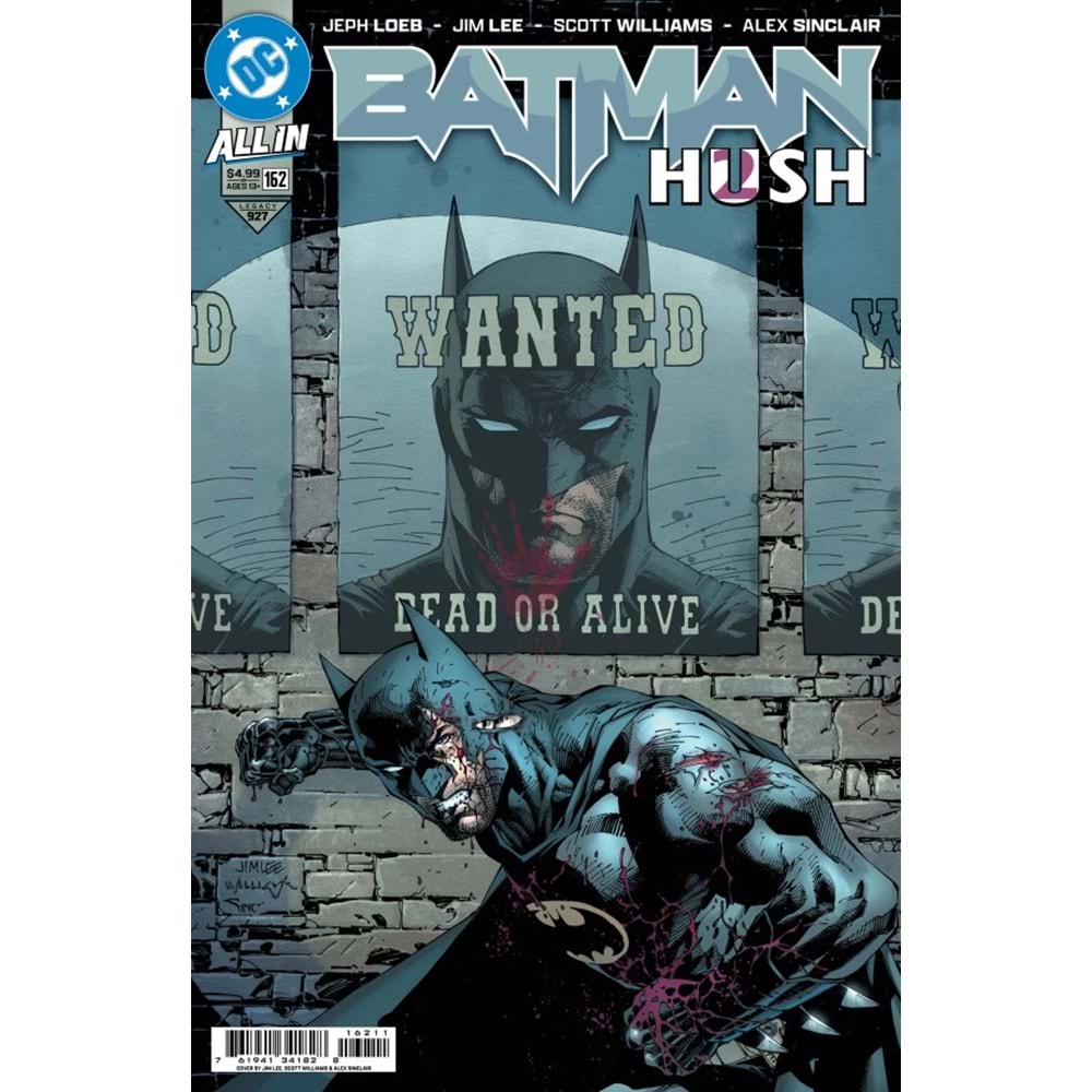 BATMAN (2016) # 162 COVER A JIM LEE