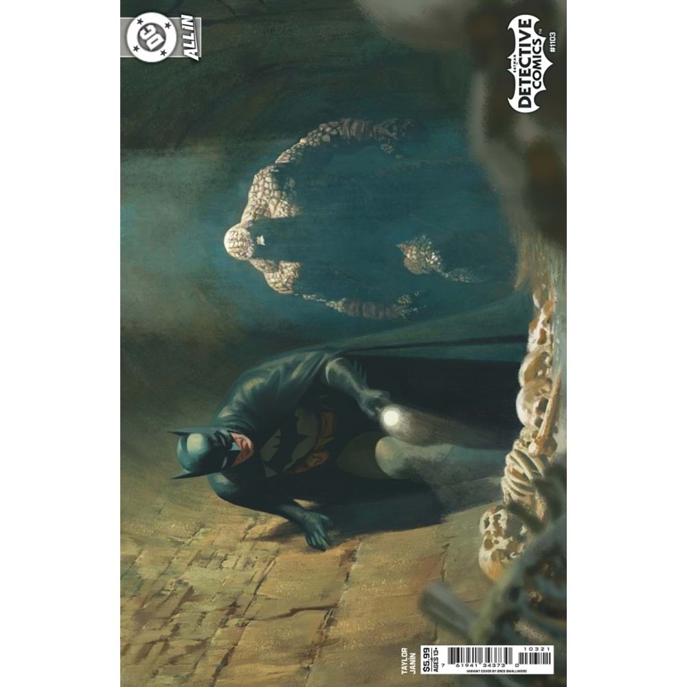 DETECTIVE COMICS (2016) # 1103 COVER B GREG SMALLWOOD CARD STOCK VARIANT