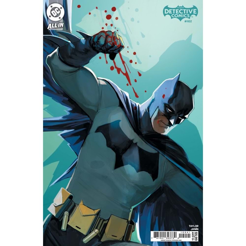 DETECTIVE COMICS (2016) # 1102 COVER D STEPHANIE HANS CARD STOCK VARIANT