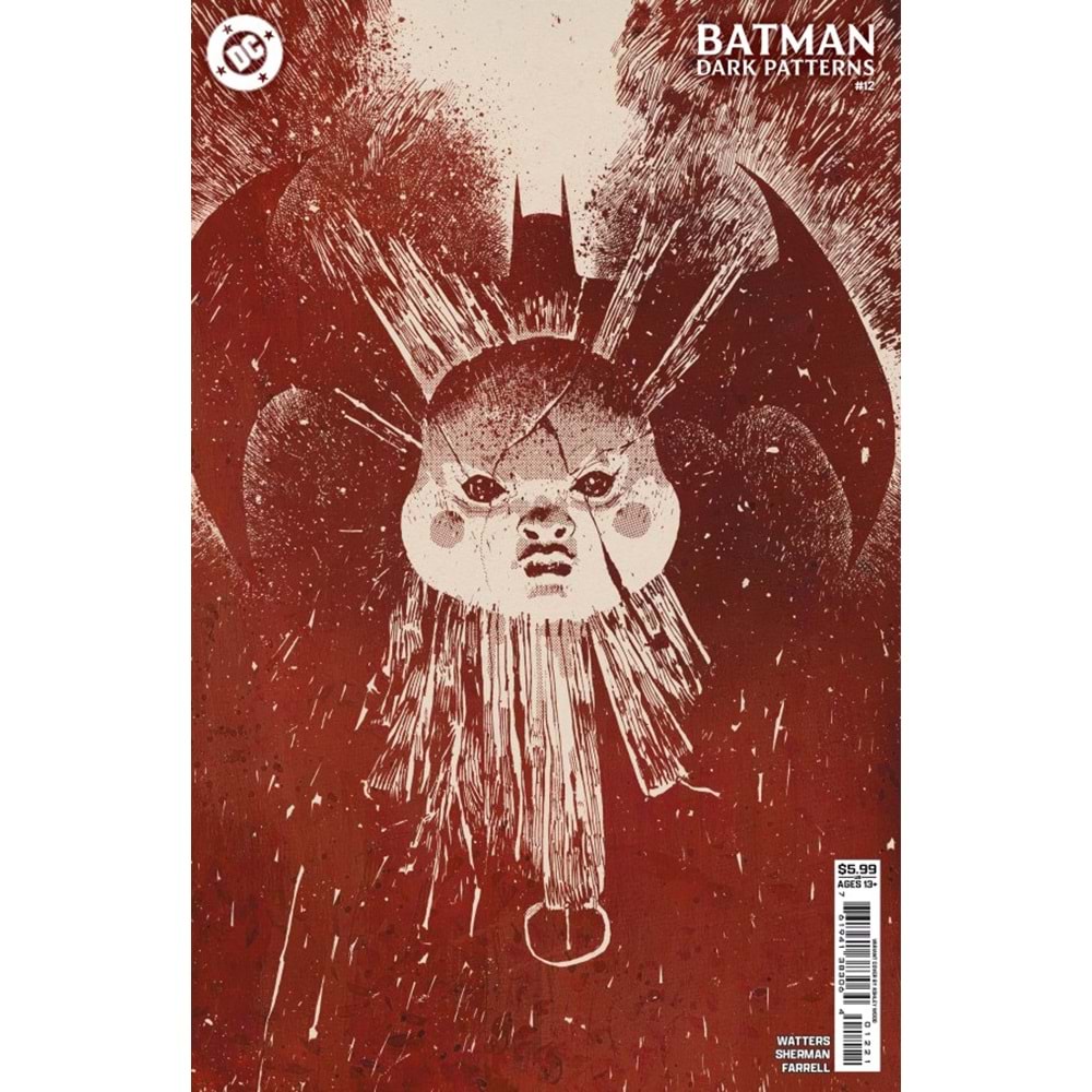 BATMAN DARK PATTERNS # 12 (OF 12) COVER B ASHLEY WOOD CARD STOCK VARIANT