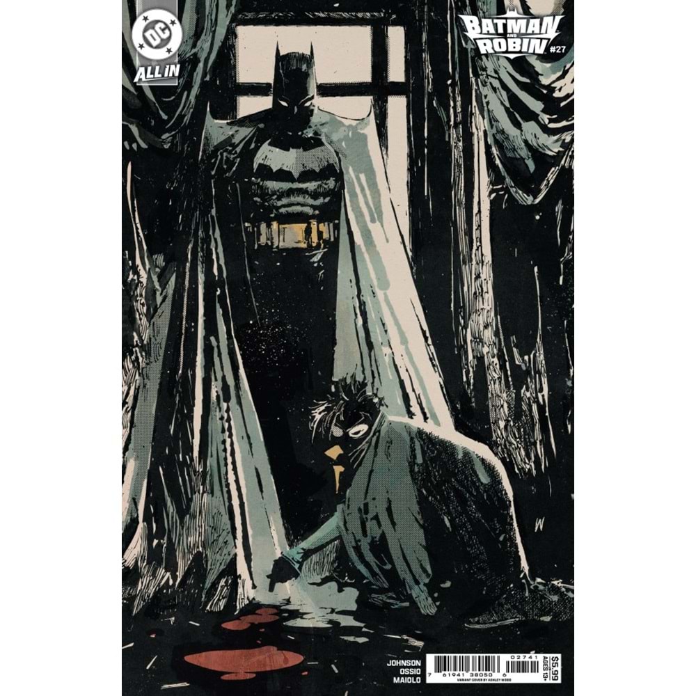 BATMAN AND ROBIN (2023) # 27 COVER D ASHLEY WOOD CARD STOCK VARIANT