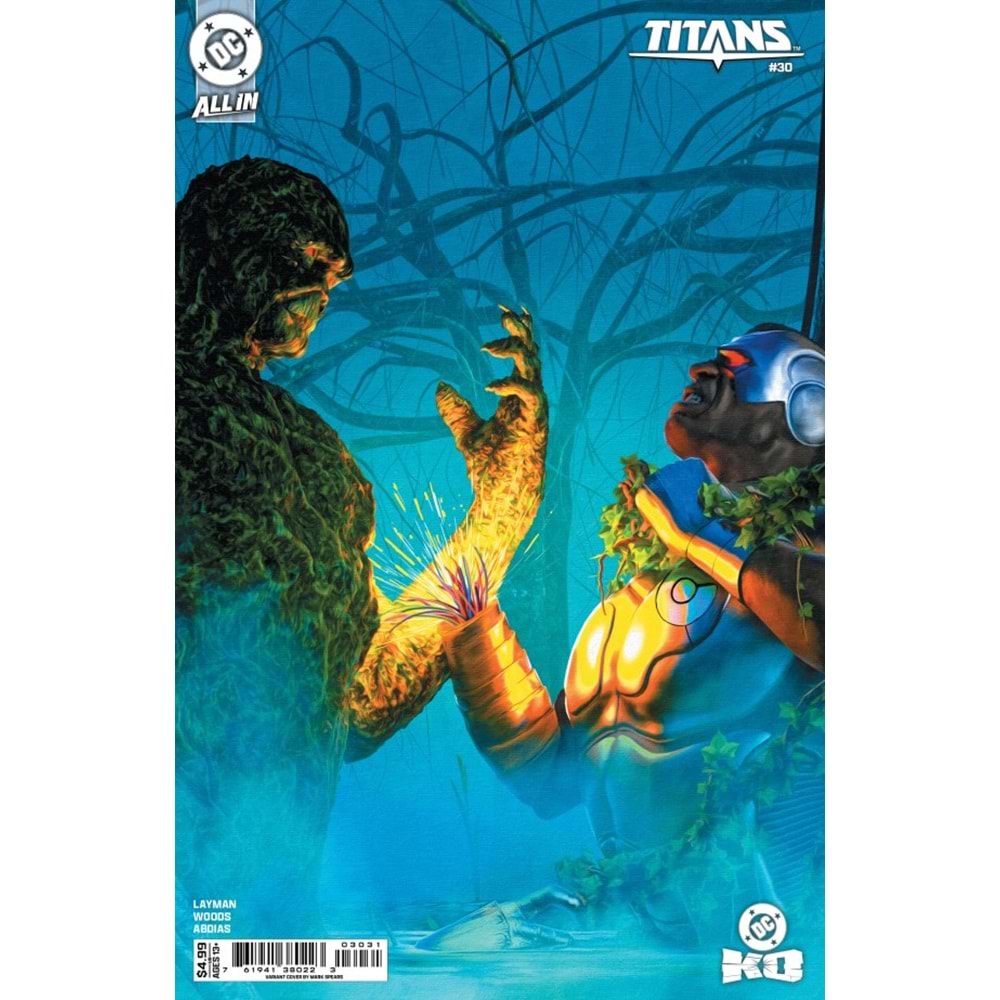 TITANS (2023) # 30 COVER C MARK SPEARS CARD STOCK VARIANT (DC K.O.)