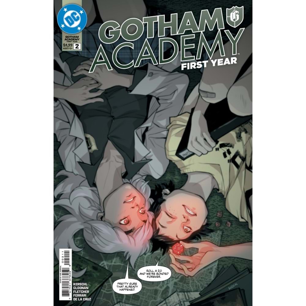 GOTHAM ACADEMY FIRST YEAR #2 (OF 6) COVER A KARL KERSCHL