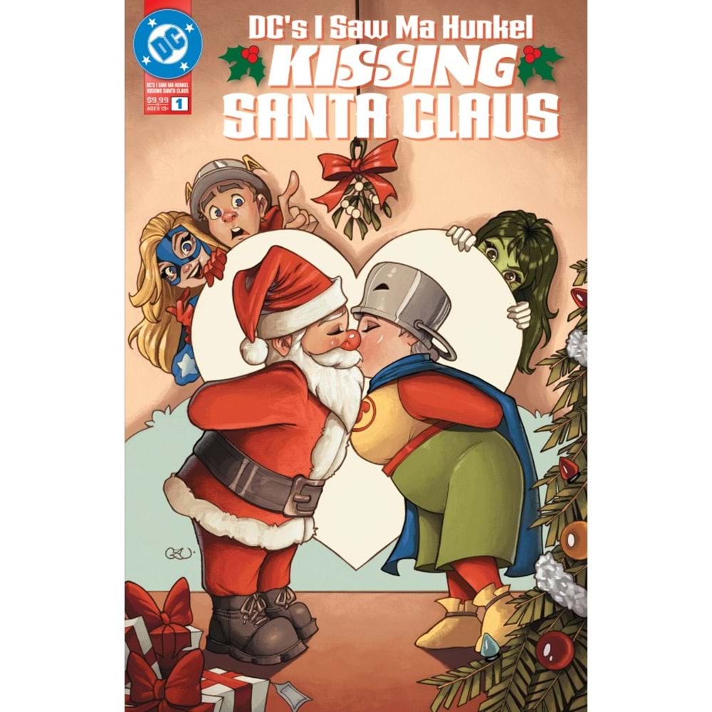 DCS I SAW MA HUNKEL KISSING SANTA CLAUS #1 (ONE-SHOT) COVER A CHRISSIE ZULLO