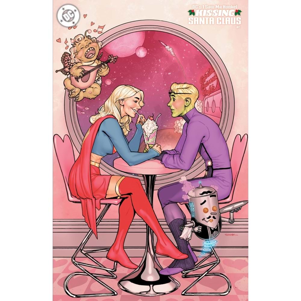 DCS I SAW MA HUNKEL KISSING SANTA CLAUS #1 (ONE-SHOT) COVER B RYAN SOOK VARIANT