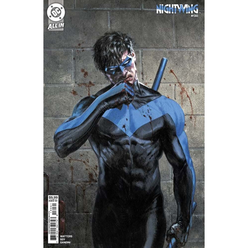 NIGHTWING (2016) # 130 COVER E GABRIELE DELL OTTO GOTHAM CARD STOCK VARIANT