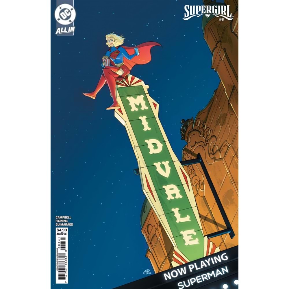 SUPERGIRL (2025) #8 COVER D MEGAN HUANG CARD STOCK VARIANT