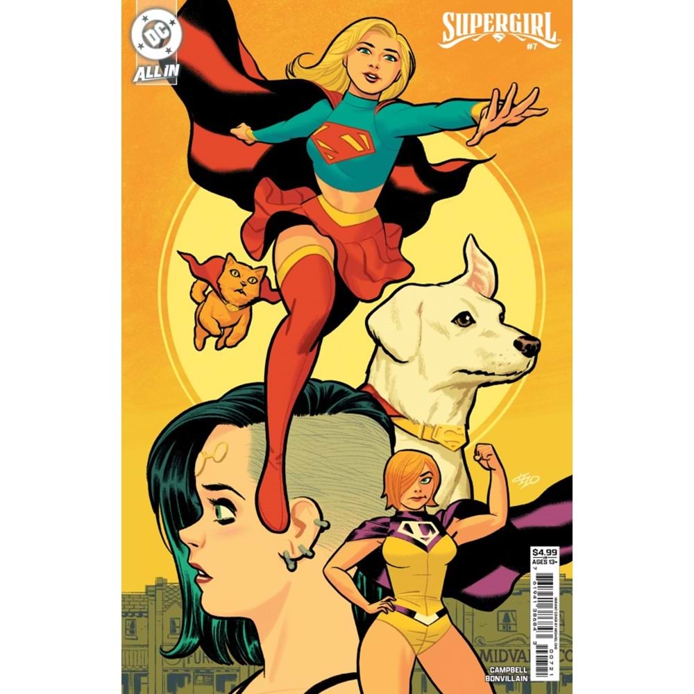 SUPERGIRL (2025) #7 COVER D MICHAEL CHO CARD STOCK VARIANT