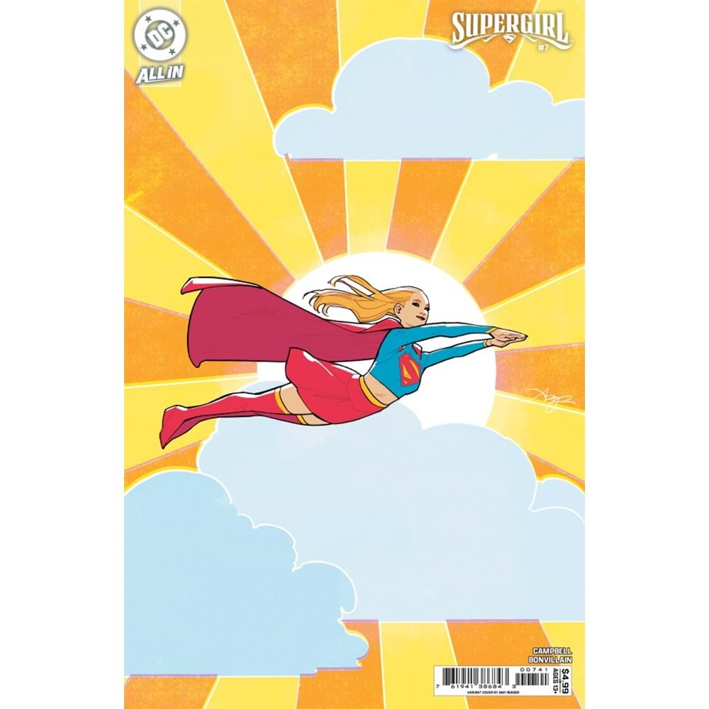 SUPERGIRL (2025) #7 COVER C AMY REEDER CARD STOCK VARIANT