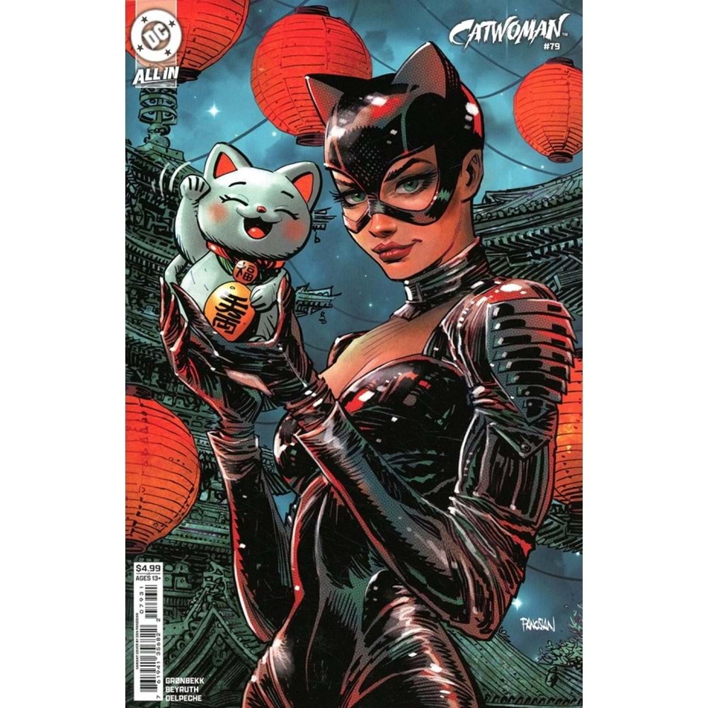 CATWOMAN (2018) # 79 COVER C DAN PANOSIAN CARD STOCK VARIANT