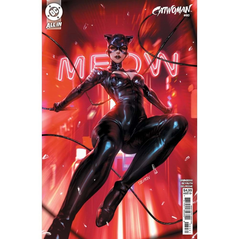 CATWOMAN (2018) # 80 COVER C DERRICK CHEW CARD STOCK VARIANT